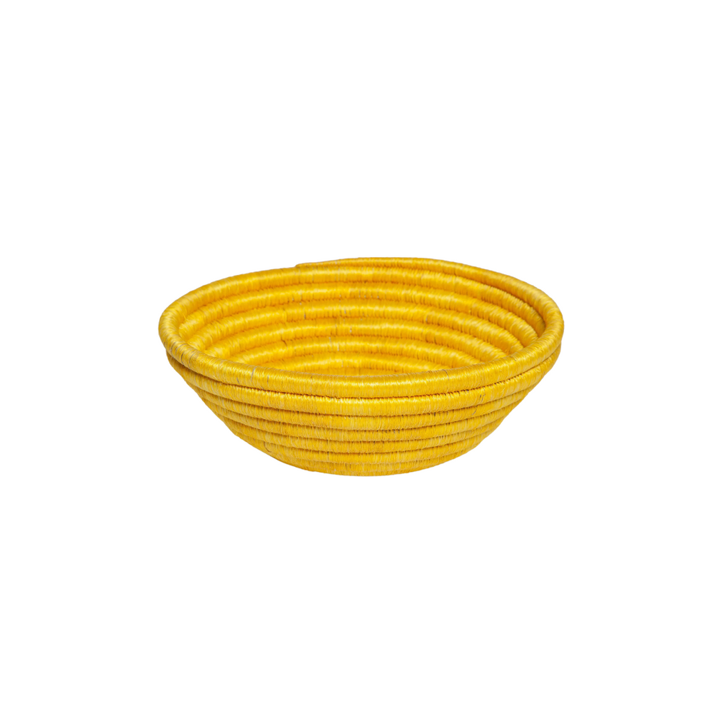 Guacamayas Solid Small Yellow Bowl