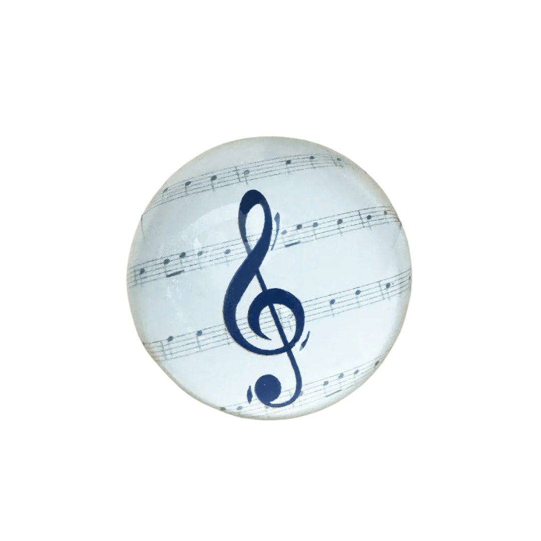 Treble Clef Paperweight, Joy