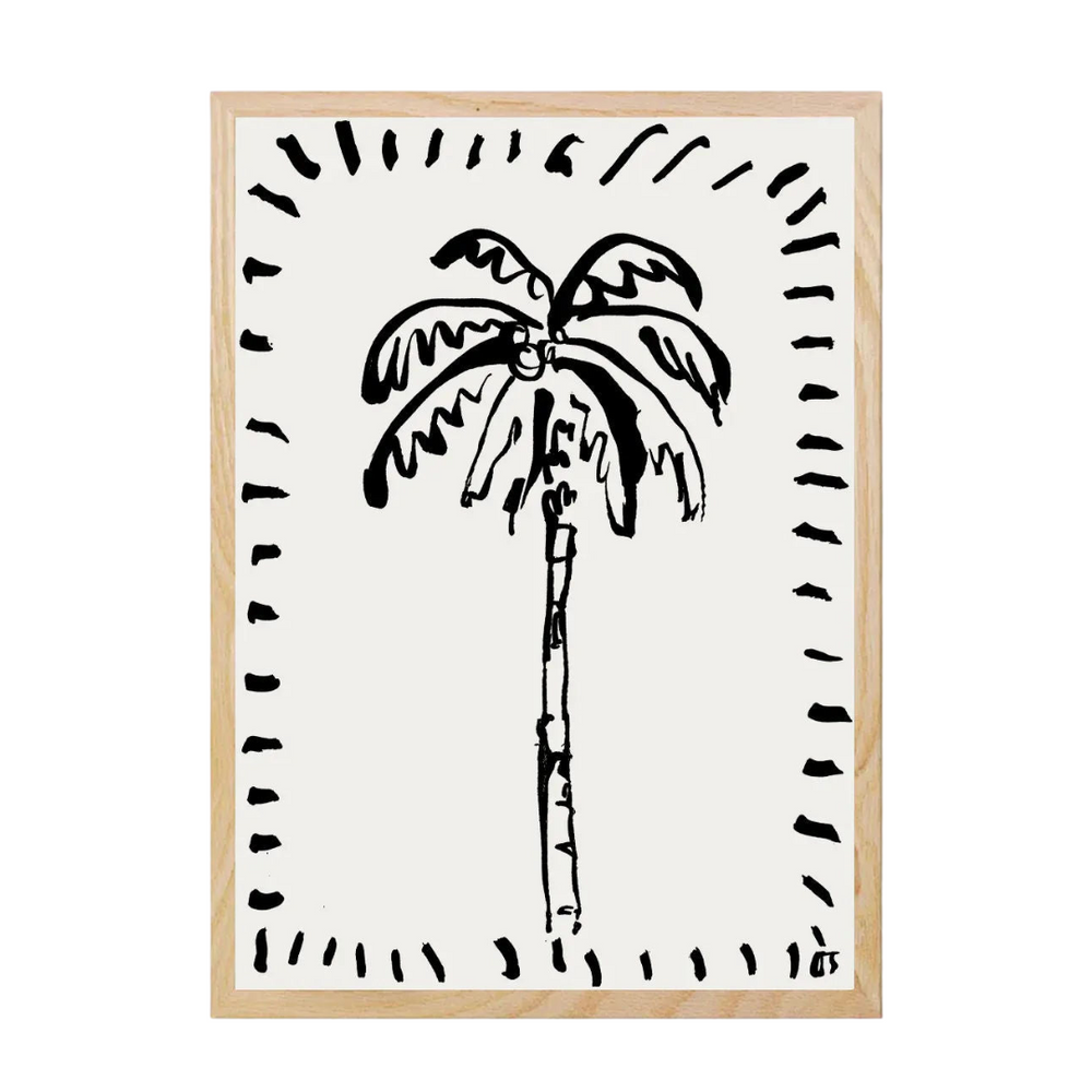 The Coconut Palm Print