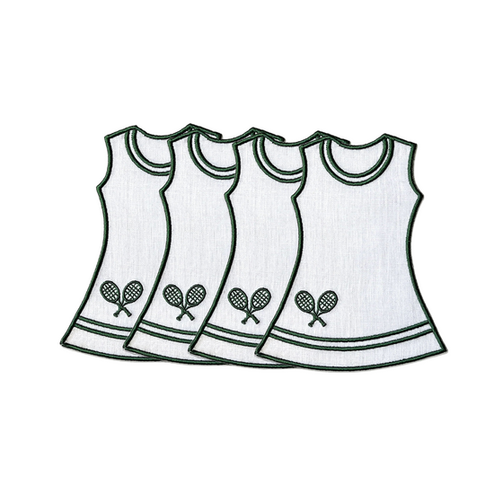 Tennis Dress Cocktail Napkins