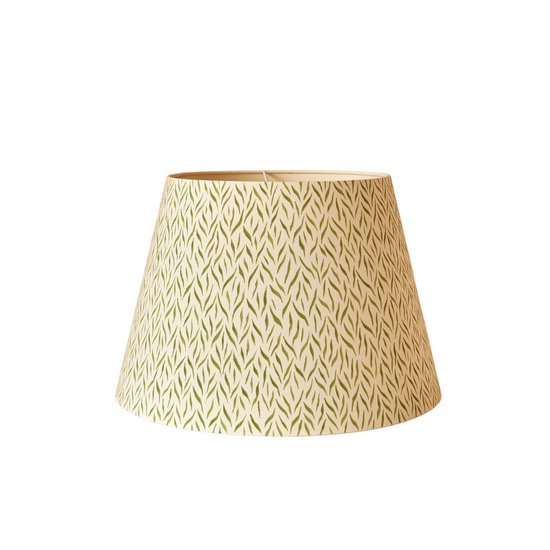 Mossy Green Zebra Lampshade