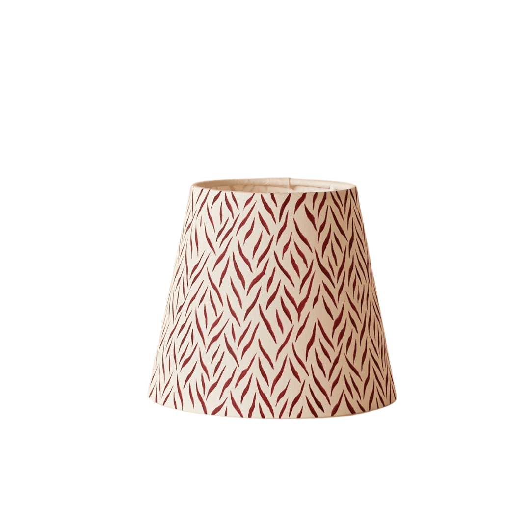 Plum Zebra Lampshade