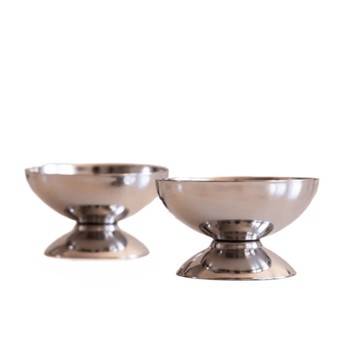 Stainless Steel Ice Cream Cup - Set of 2