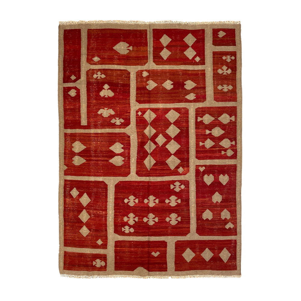 Cards Kilim Rug