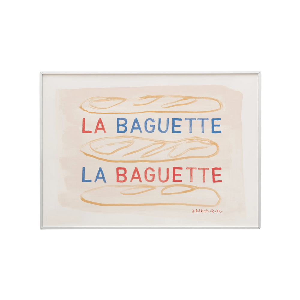 La Baguette Art Print