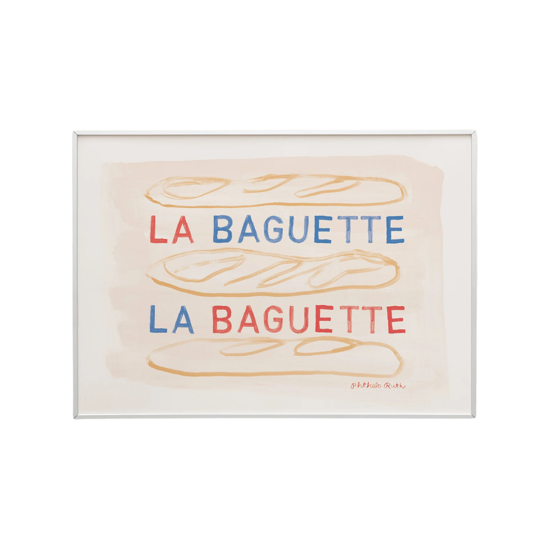 La Baguette Art Print