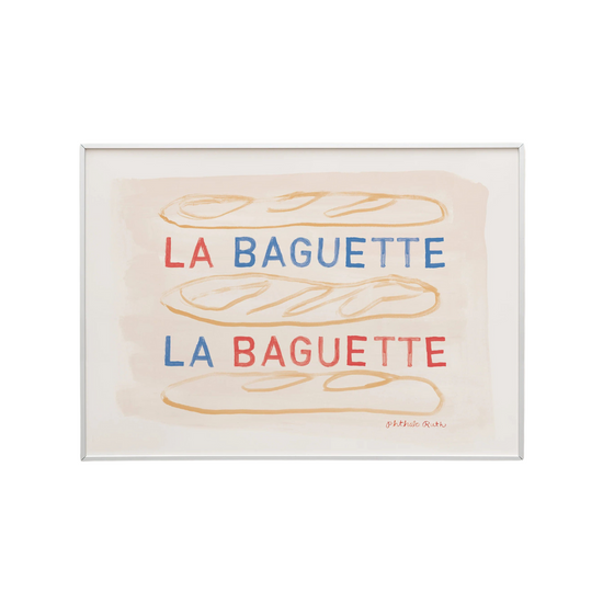 La Baguette Art Print