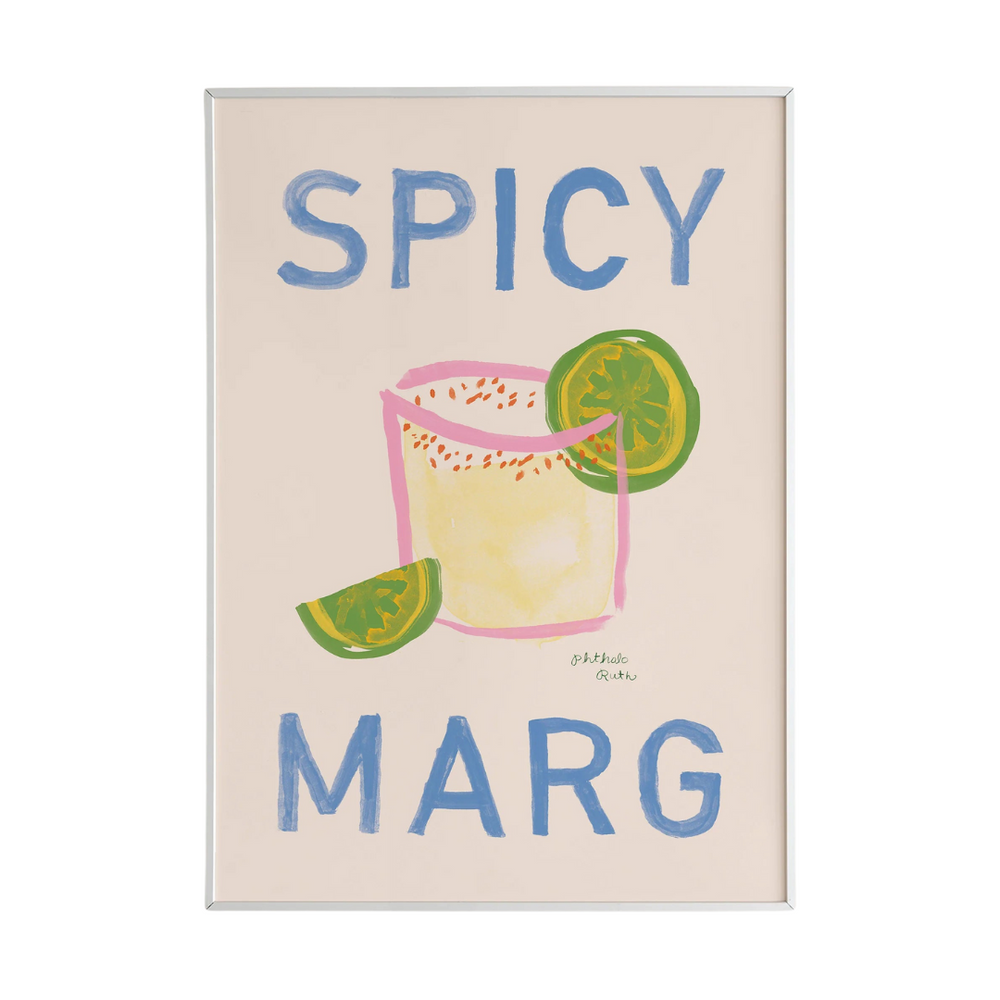 Spicy Marg Art Print