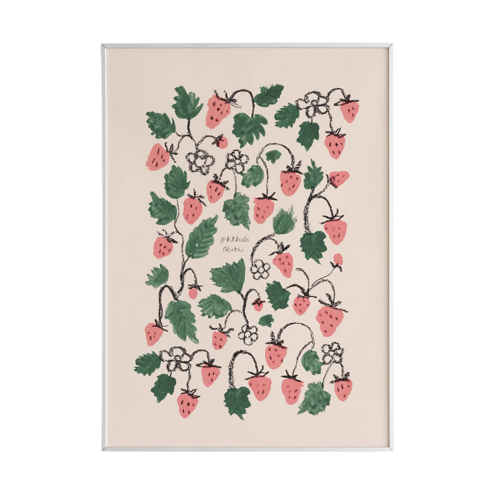 Strawberries Art Print