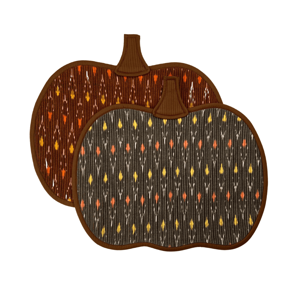 The Pumpkin Placemat - Brown & Taupe