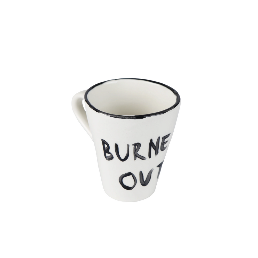 Burned Out Coffee Cup