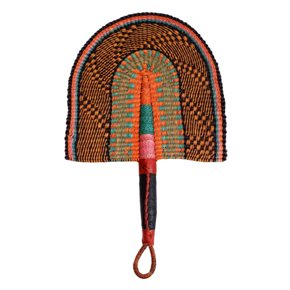 Colourful Bolga Fan from Ghana - 12