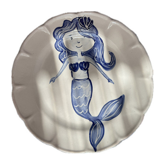 Mermaid Plate 25cm