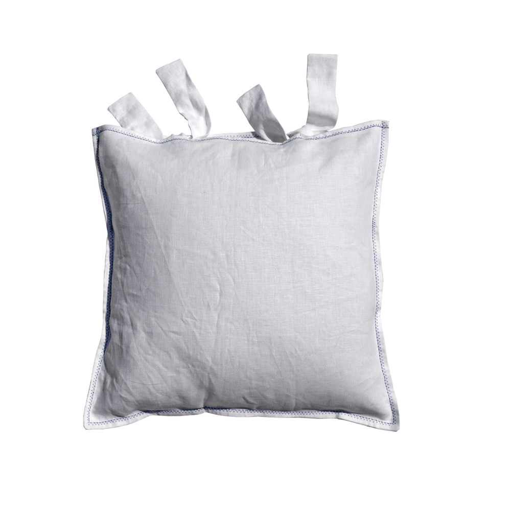 Irish Linen Cushion Cover - White