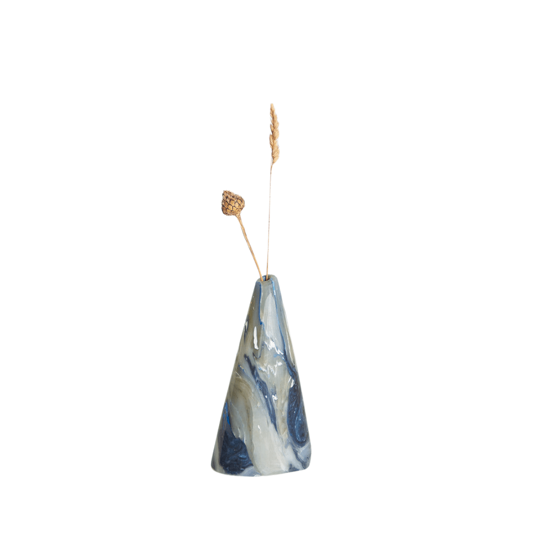 Recycled Plastic Bud Vase Peaks Winter