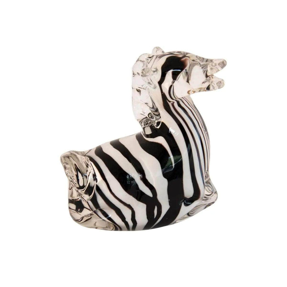 Rare Murano Zebra Statuette