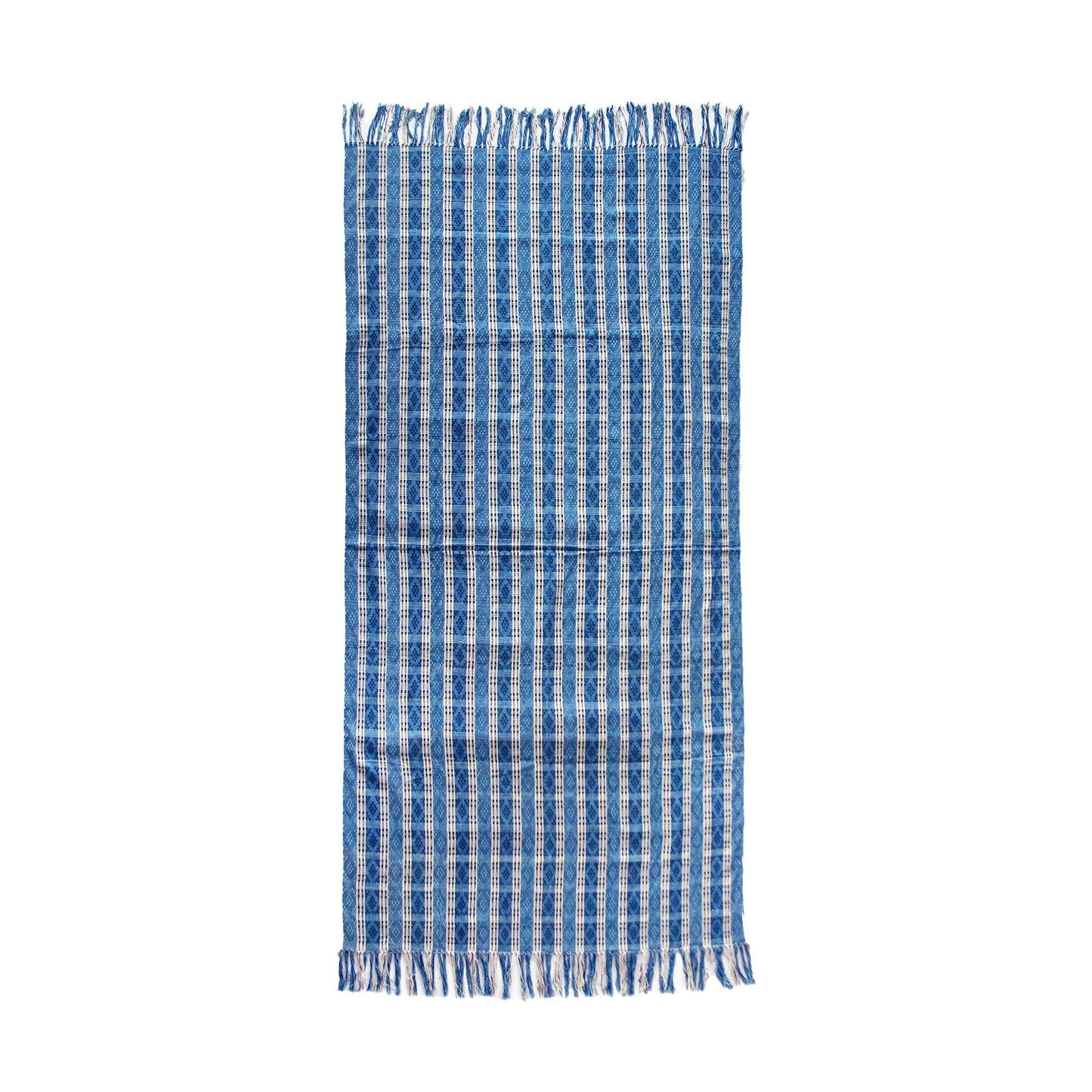 I'm-Blue Indigo Dye Throw Blanket