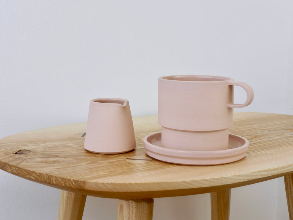 Tall Angular Mug, Blush