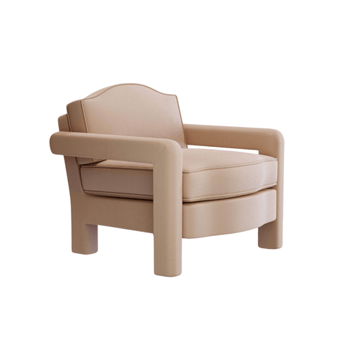 Elio Armchair, Rose Linen