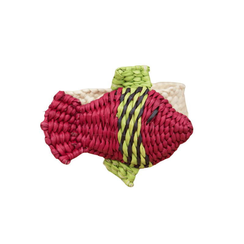 Fish Napkin Ring- Red