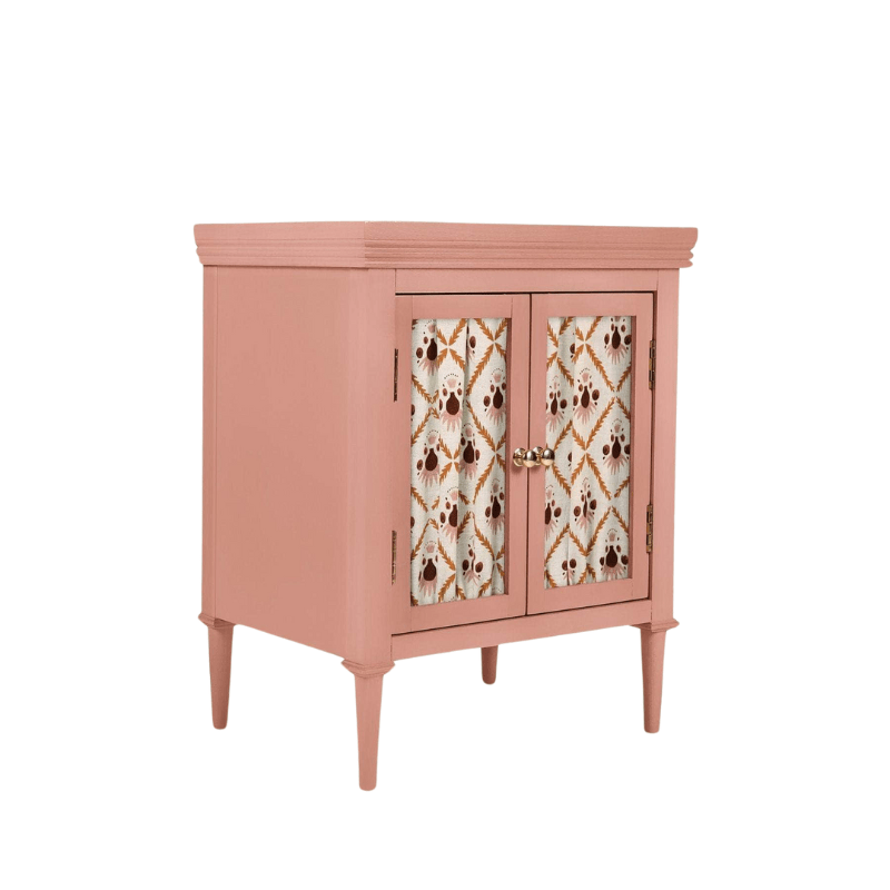 Livia Bedside Cabinet, Terracotta