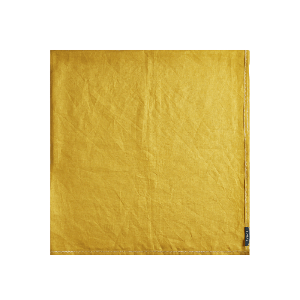 Irish Linen Large Towel - Sunshine Yellow