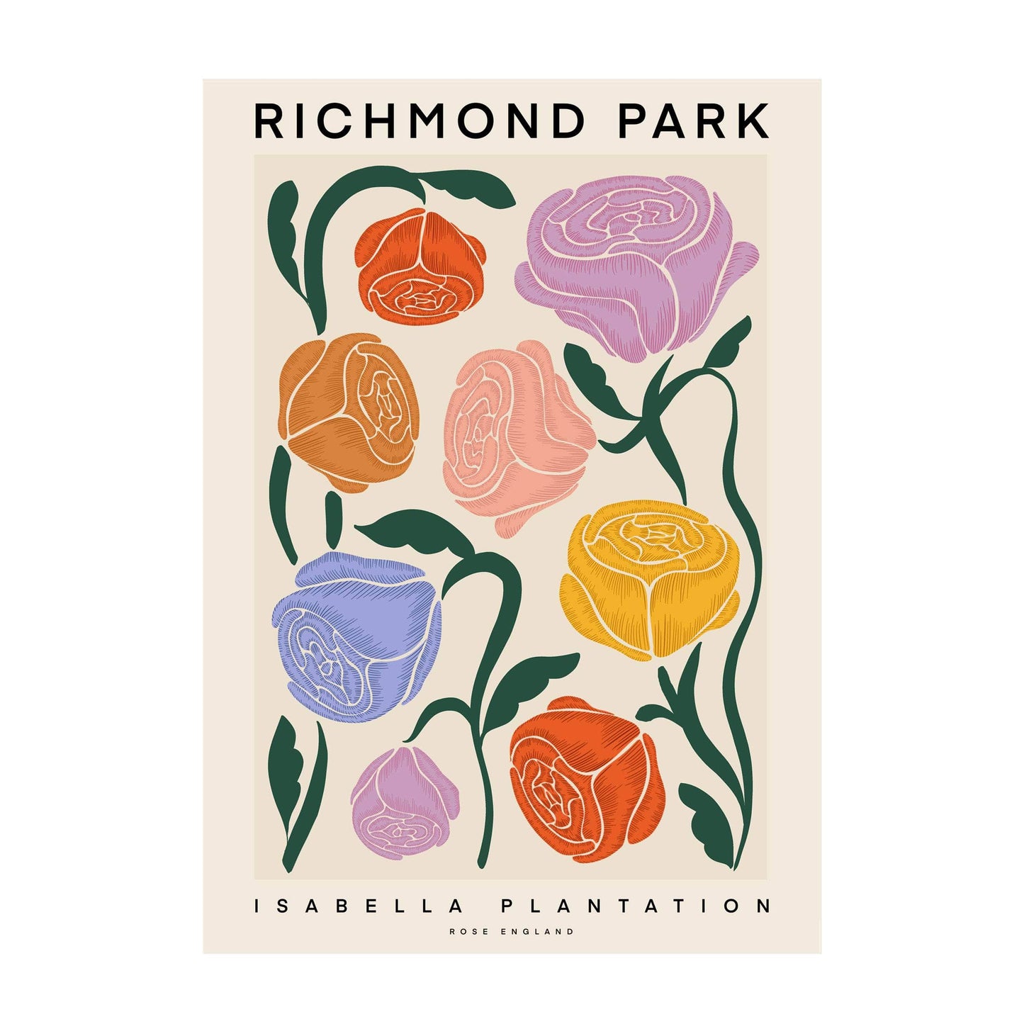 Richmond Park Print