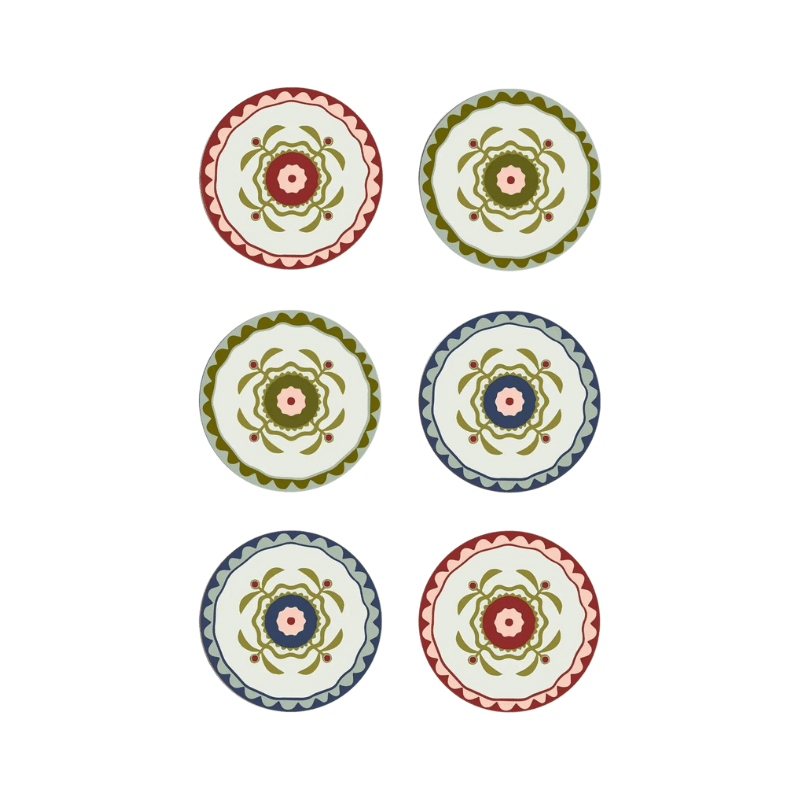 Patchwork Coasters (Set of 6)