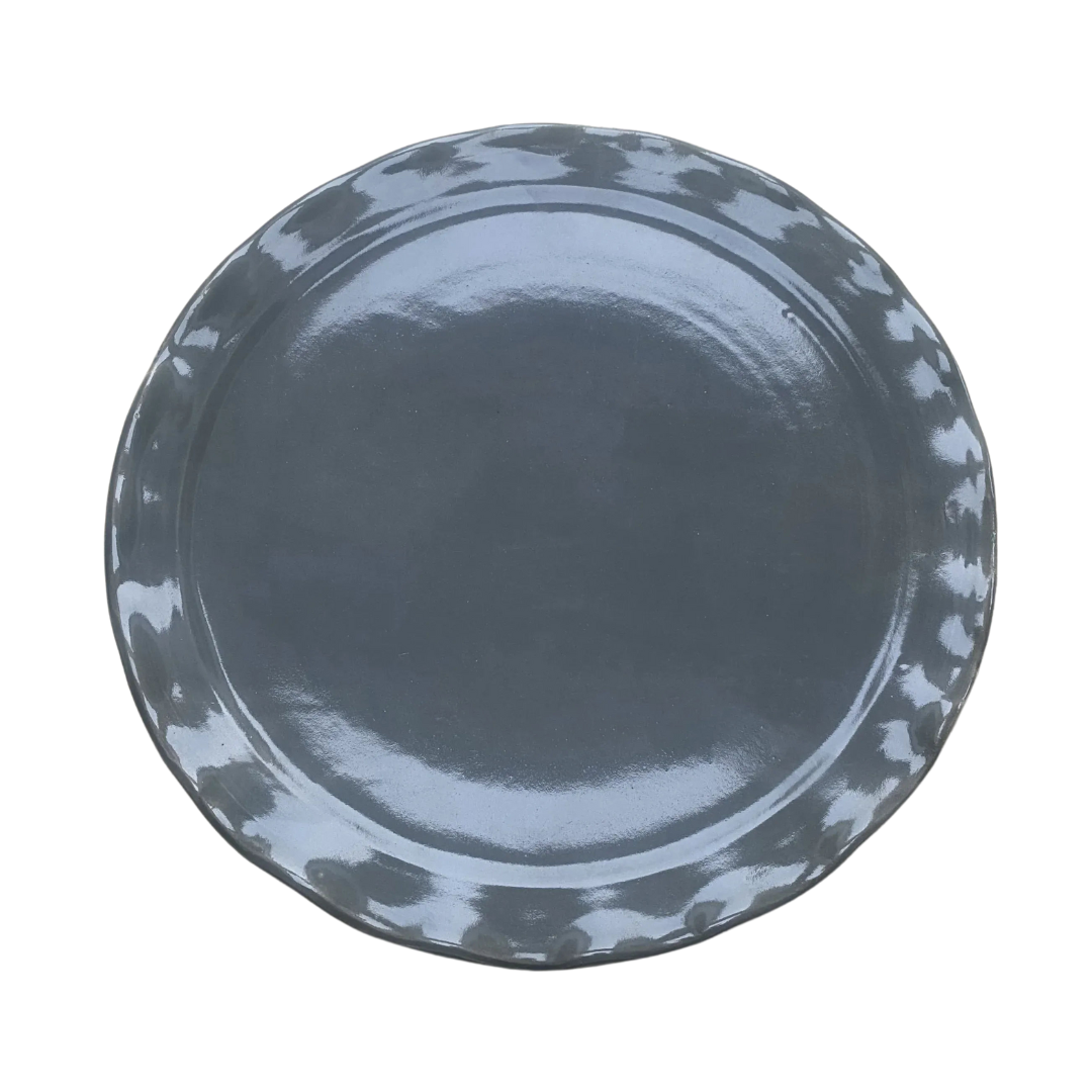 Amorph Plate - “Sandstone Haze” (Grey)