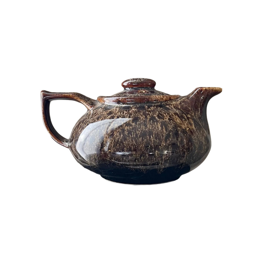 Tortoiseshell Brown Tea Pot