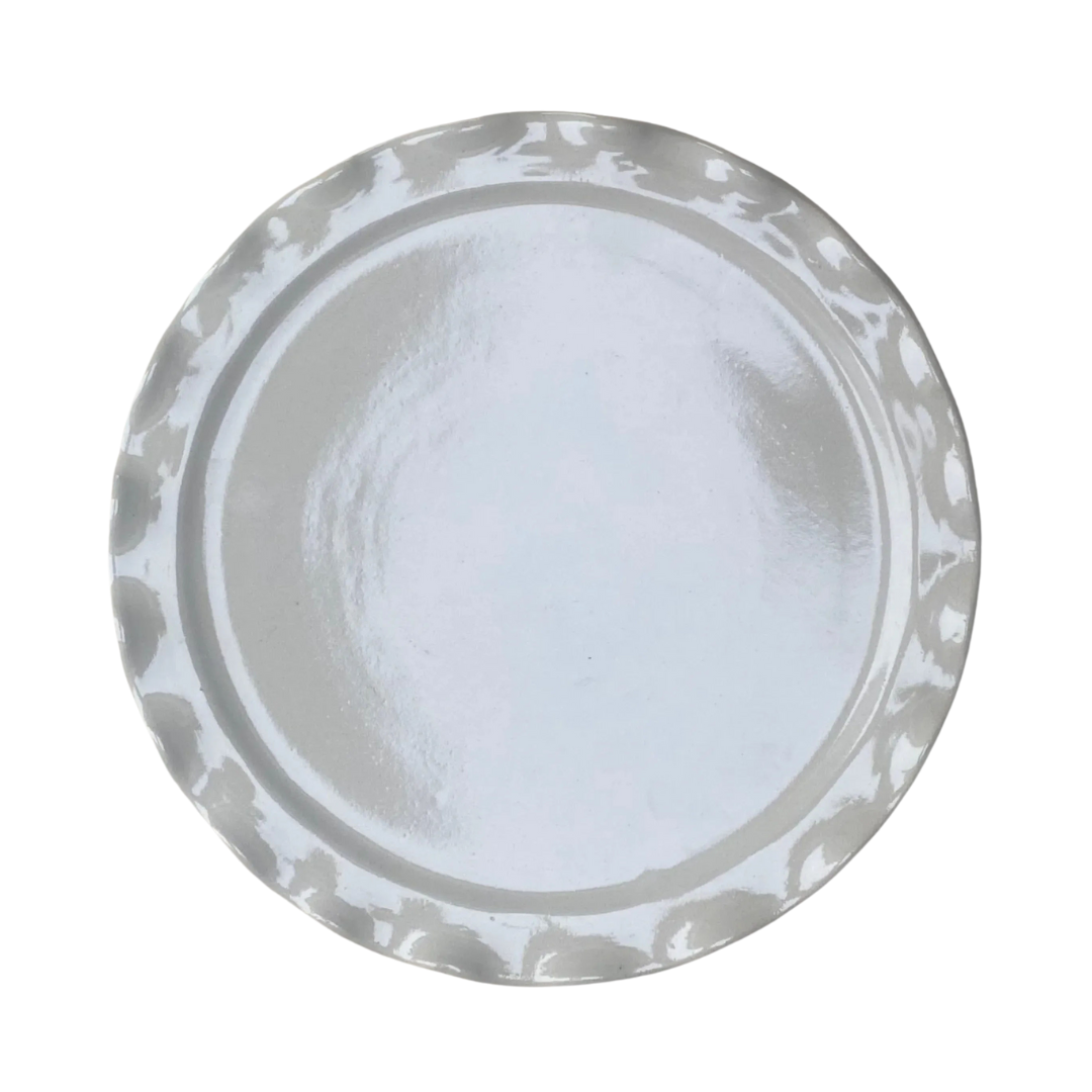 Amorph Plate - “Ivory Mist” (Creme)