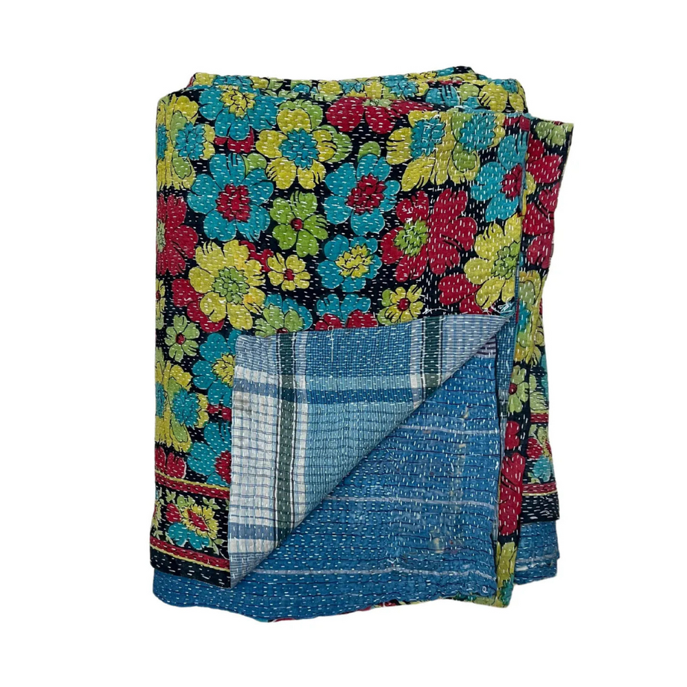 Kantha Quilt No. 600