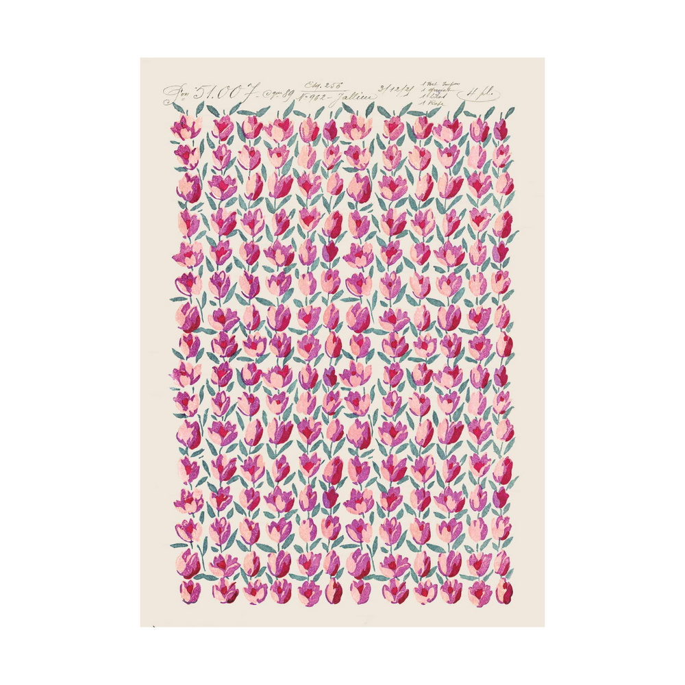 Tulip Kisses - Vintage Archive Poster Prints