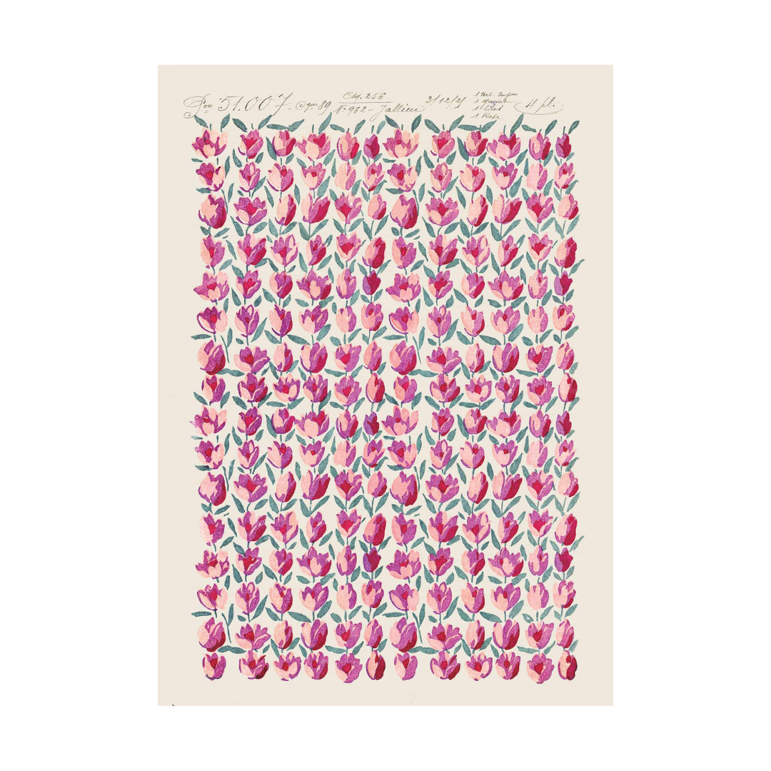 Tulip Kisses - Vintage Archive Poster Prints