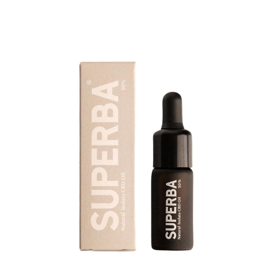 Superba Natural Isolate CBD Oil 50%