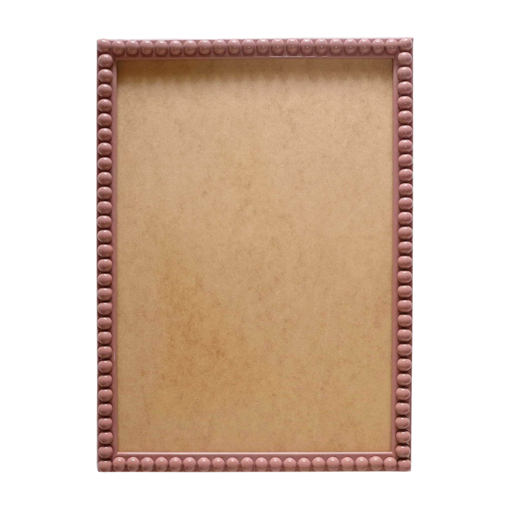 Dusty Rose Bobbin Picture Frame