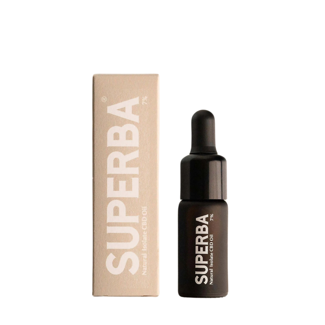 Superba Natural Isolate CBD Oil 7%