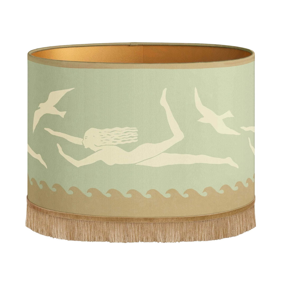 Palais x Hôtel Magique Lampshade Thalassa Dusty Green & Sand