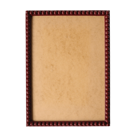 Burgundy Bobbin Picture Frame