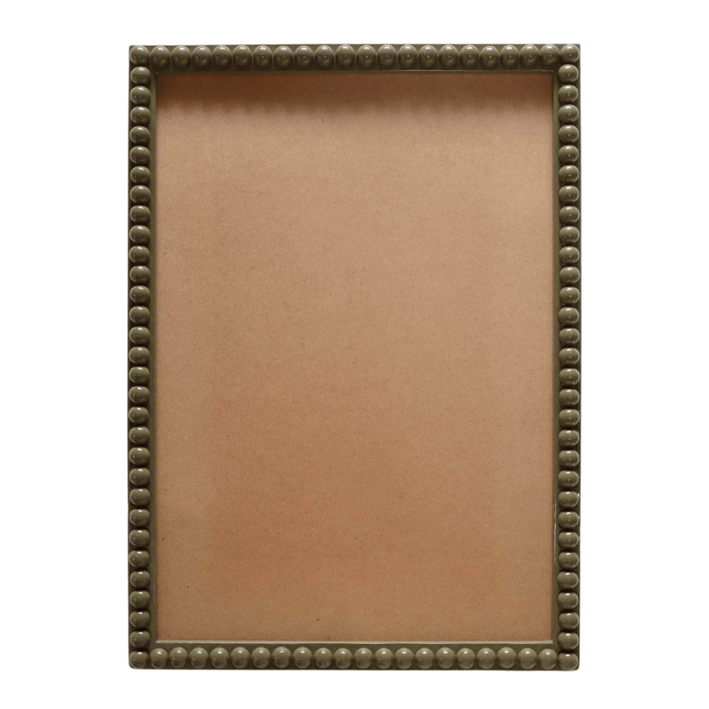 Olive Green Bobbin Picture Frame