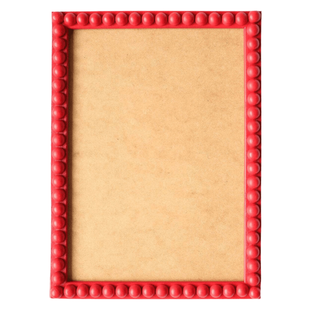 Poppy Stained Bobbin Frame