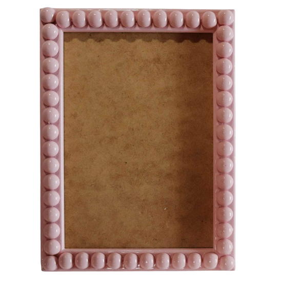 Soft Pink Bobbin Picture Frame