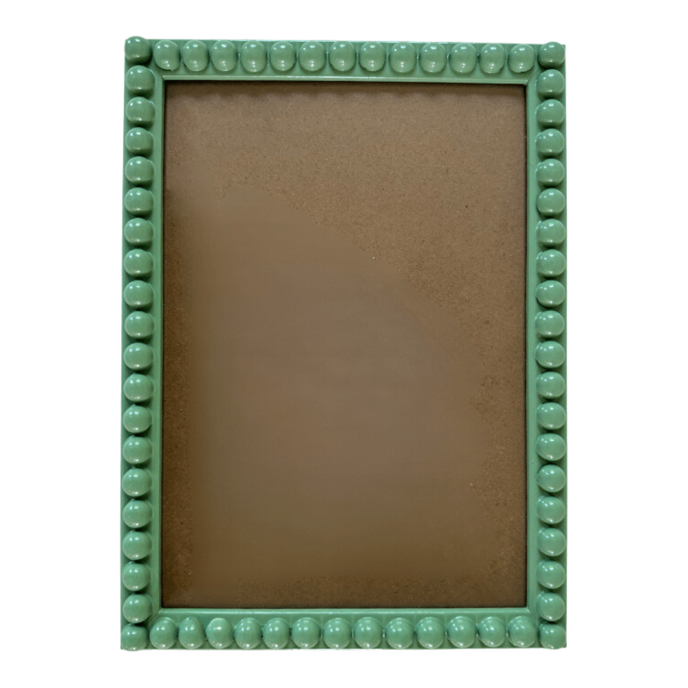 Spring Green Bobbin Picture Frame