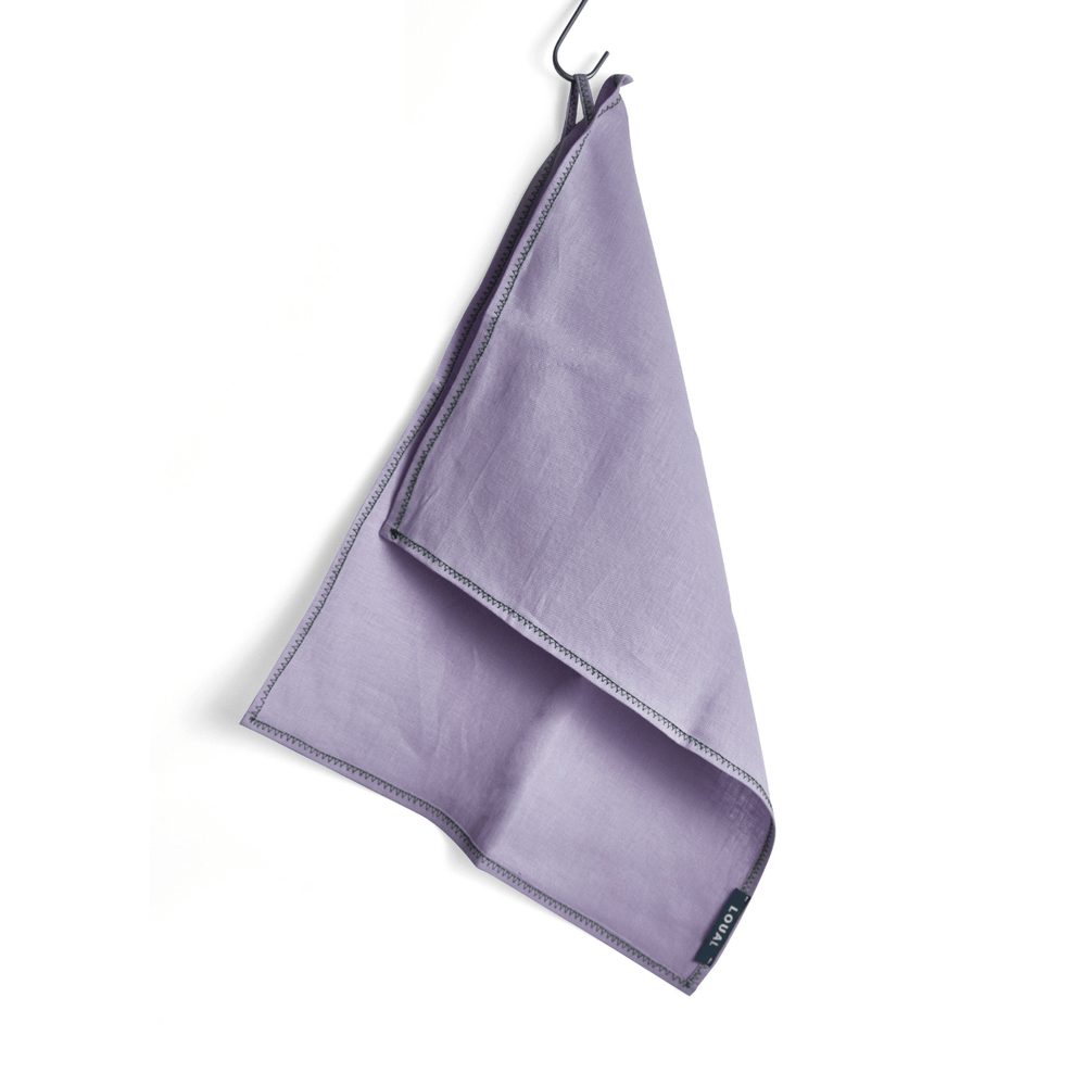 Irish Linen Hand & Tea Towel - Lavender