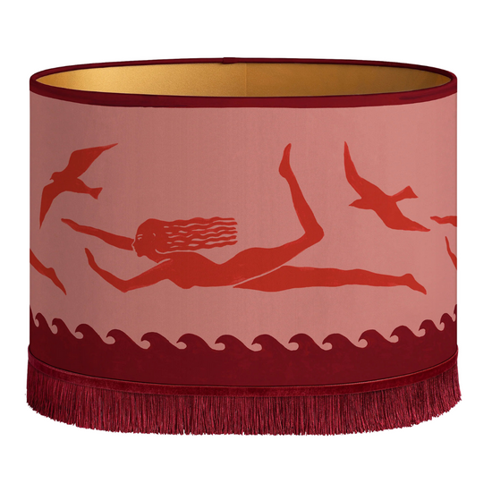 Palais x Hôtel Magique Lampshade Thalassa Burgundy & Blush