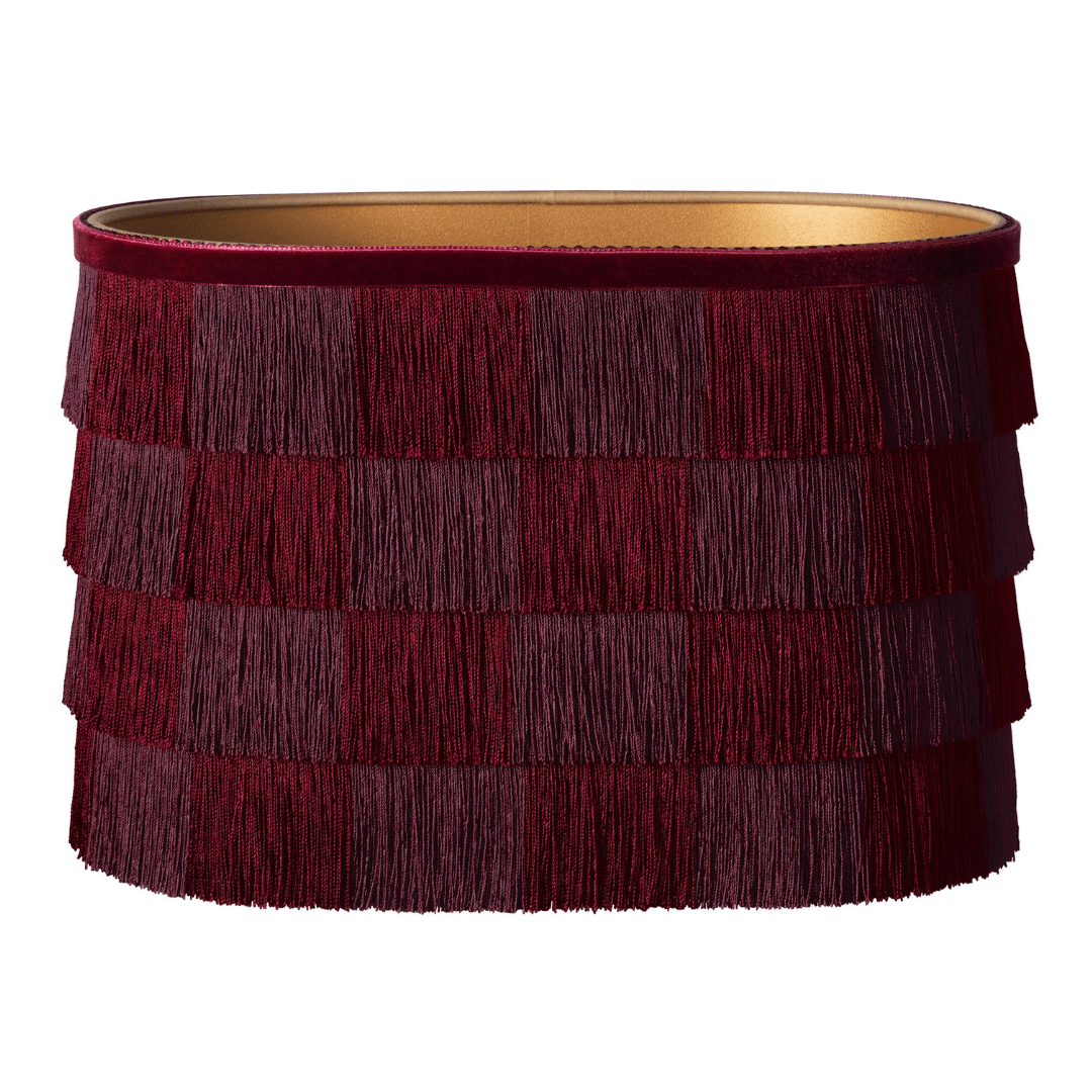 Lampshade Giselle Burgundy & Bordeaux