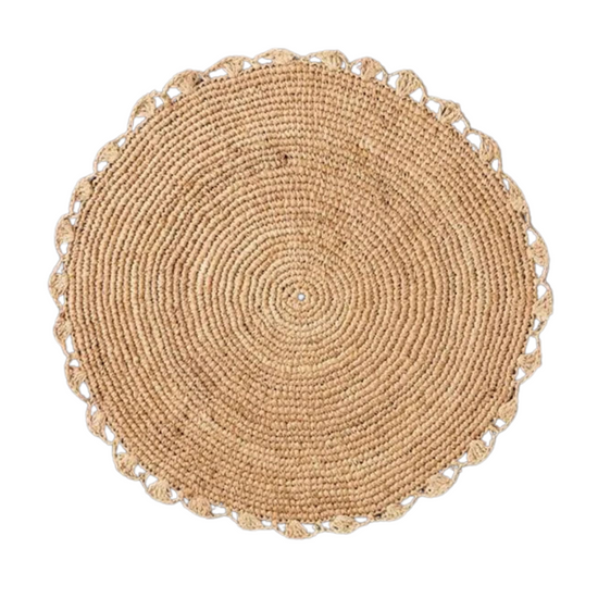 Handmade Raffia Woven Placemat