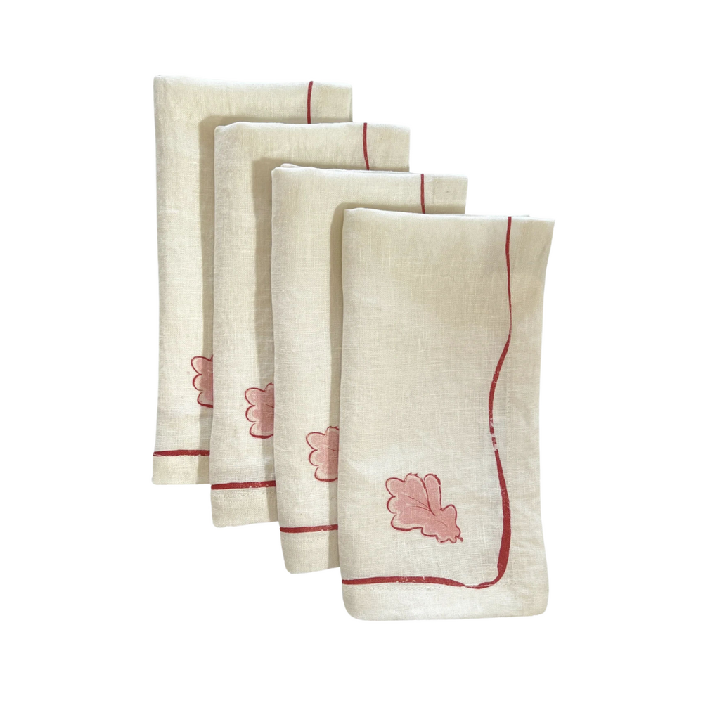 Oak Leaf Napkins (Set of 4)