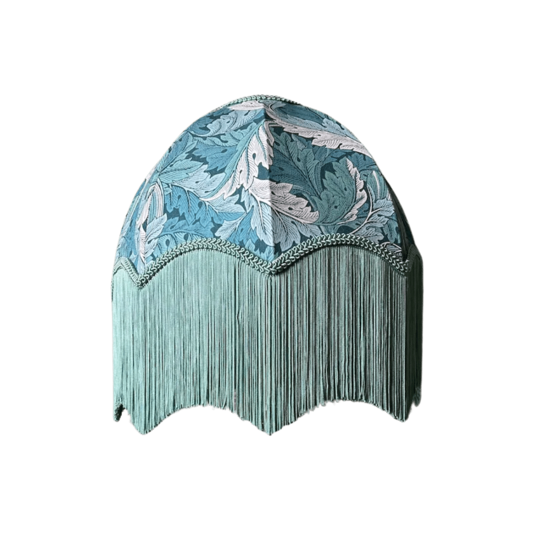 Acanthus - Teal Lampshade