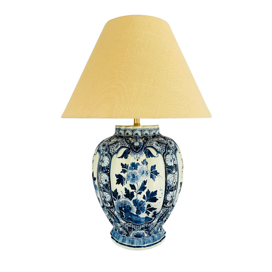 Antique Delft Lamp